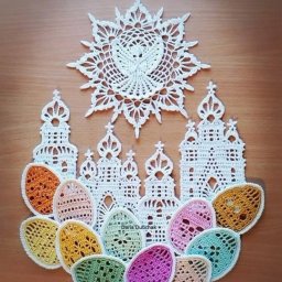 Пасхальное праздничное вязание