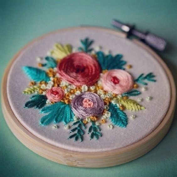 ​Создаём очень красивые вышитые картины
