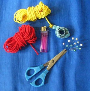 ​10 ажурных цепочек из 4-х нитей в технике макраме: часть 1