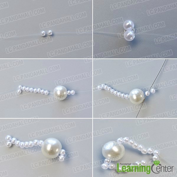 ​Чокер или браслет из бисера и жемчуга