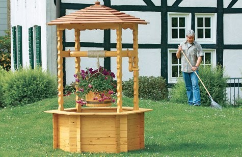 Декоративный колодец