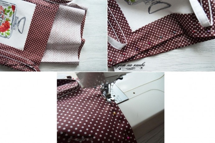 Шьем сумку для покупок с вышивкой