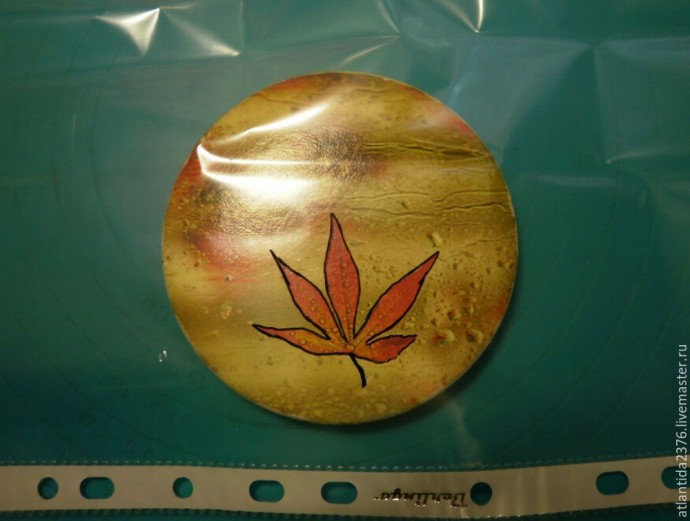 Декорируем шкатулку "Осенний дождь": часть 2