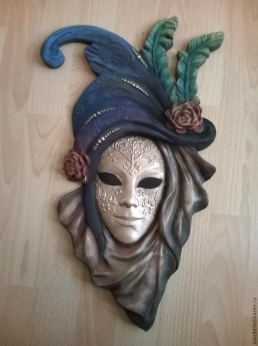Изготавливаем маску в венецианском стиле с применением 3D технологий: часть 6