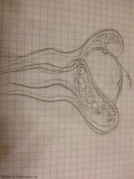 ​Изготавливаем украшение для волос: медный гребень с симбирцитом, часть 1