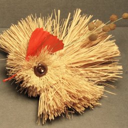 Мастерим райскую птичку из природных материалов: часть 1