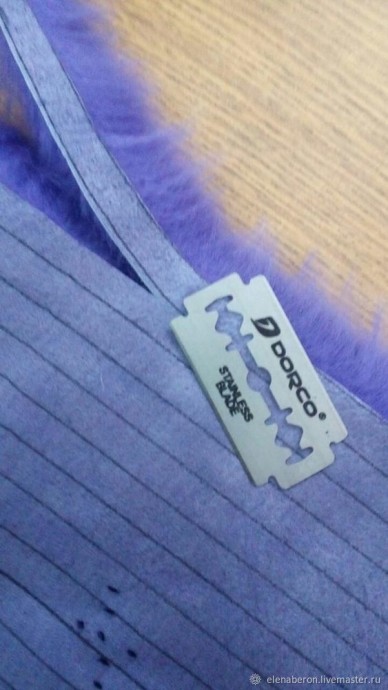 Создаем меховой шарф своими руками