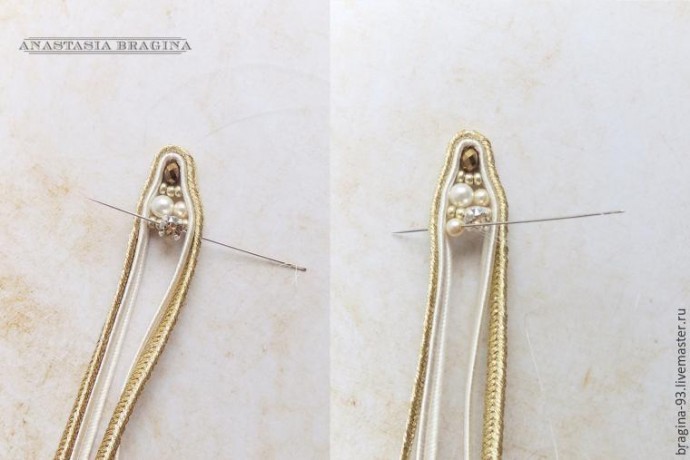 ​Создание сутажной броши "Лавры Афродиты": часть 1