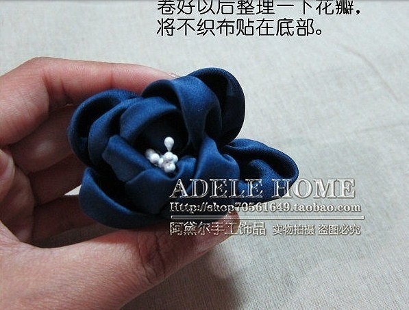 Тканевый цветок: мастер-класс