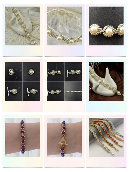 Браслет из бусин и бисера: мастер-класс