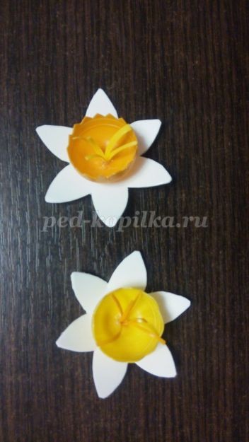 Как сделать нарциссы из пластиковых бутылок
