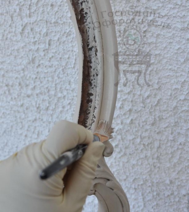 Покраска стула с использованием патины и воска: часть 1 Покраска стула с использованием патины и воска: часть 1