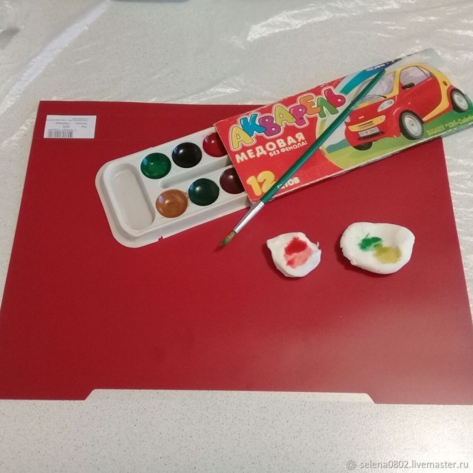 Создаём пион из холодного фарфора: часть 1