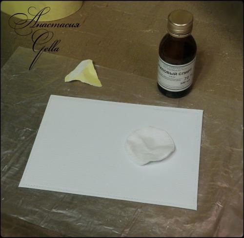 Декупаж на обложке с использованием распечатки: мастер-класс, часть 1