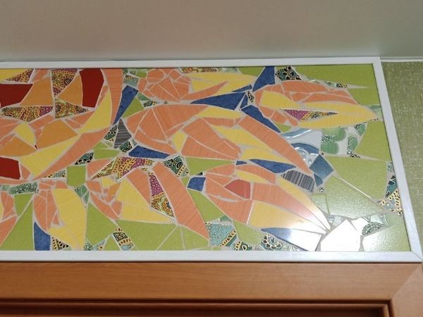 Делаем панно из битой плитки: часть 2