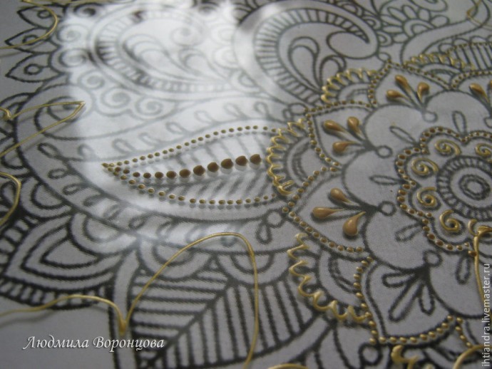 Листья в технике точечной росписи: часть 2 Листья в технике точечной росписи: часть 2