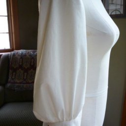 Пышный рукав для новогоднего платья