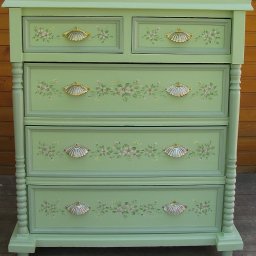 Реставрация и роспись комода: мастер-класс, часть 1