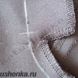 ​Секреты профессионального портного: обработка гульфика (обметывание)