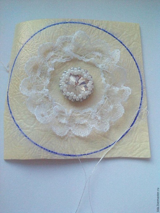 ​Делаем романтичную брошь "Грезы": часть 1