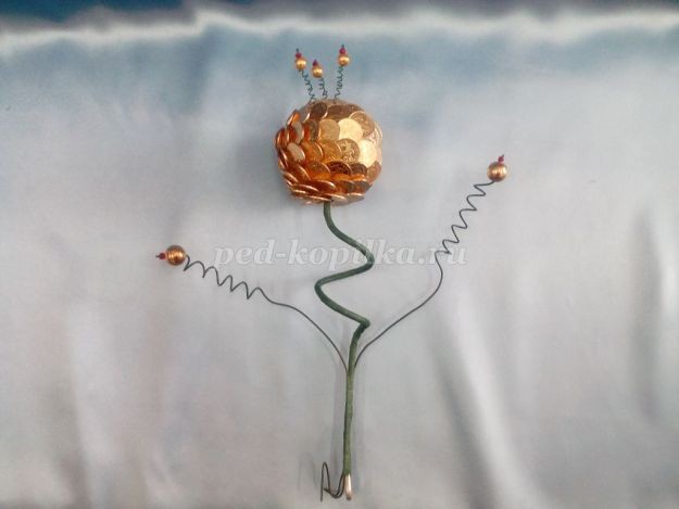 ​Денежный топиарий: часть 3