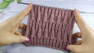 ​Необычная резинка спицами
