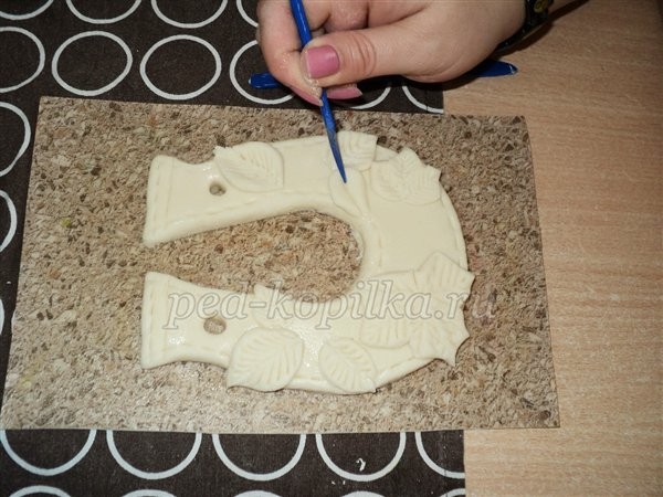 ​Подкова из соленого теста своими руками: часть 1