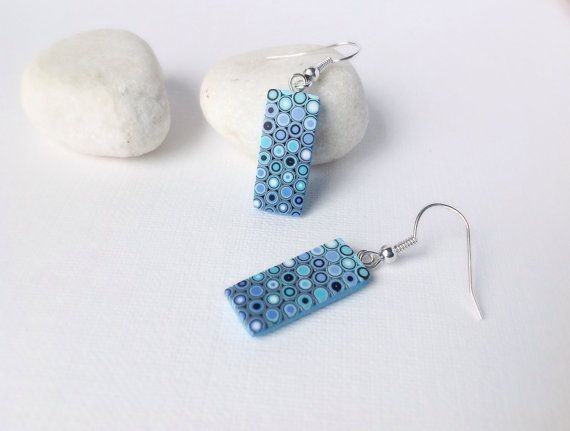 Серьги из полимерной глины