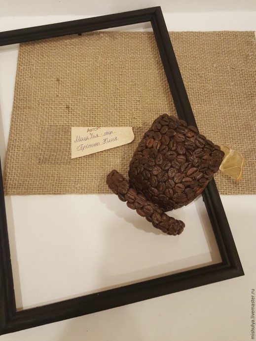 Создаем кофейное панно