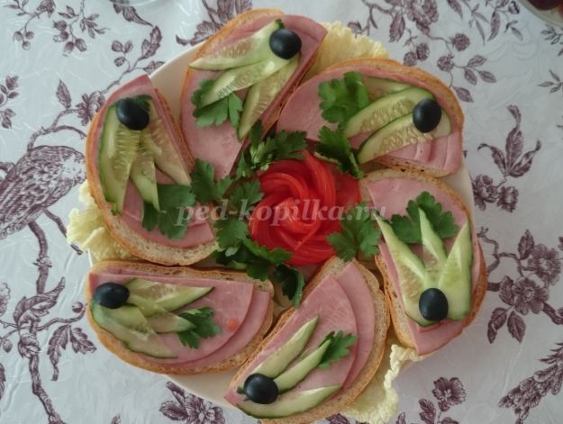 Фигурная нарезка из овощей и фруктов с фото для начинающих: часть 2