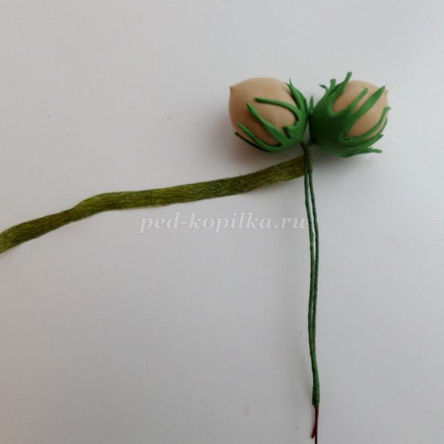 Осенняя ветка из фоамирана: часть 2 Осенняя ветка из фоамирана: часть 2