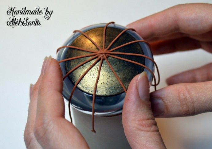 Круговое плетение из полимерной глины: часть 1