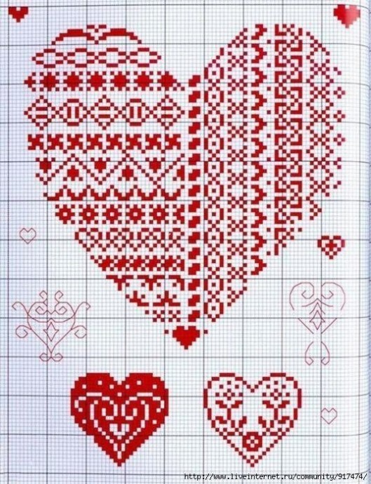 Маленькие сердечки