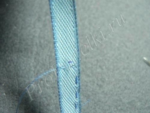 Нежный букет из лент