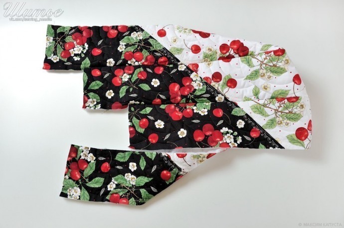 Шьём сумочку в японском стиле: мастер-класс