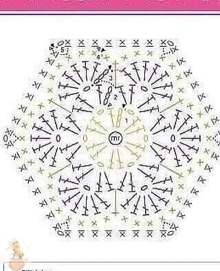 Узорные вязаные тапочки