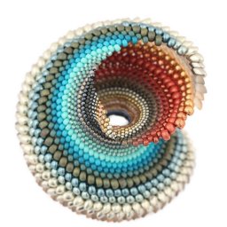 ​Идеи красивых завитушек из бисера