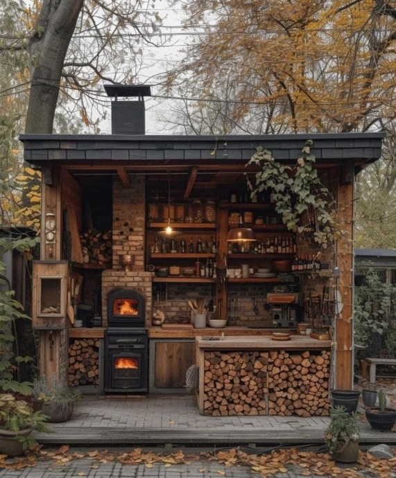 Идеи обустройства зоны барбекю