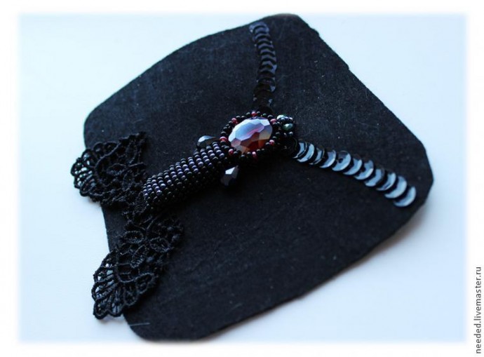 Создание трансформера: колье-брошь-заколка, часть 2