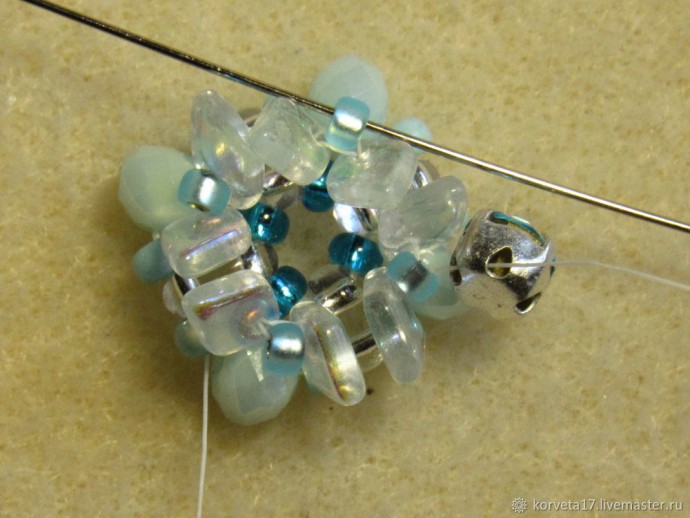 Плетем серьги-гвоздики "Лотос": часть 1 Плетем серьги-гвоздики "Лотос": часть 1