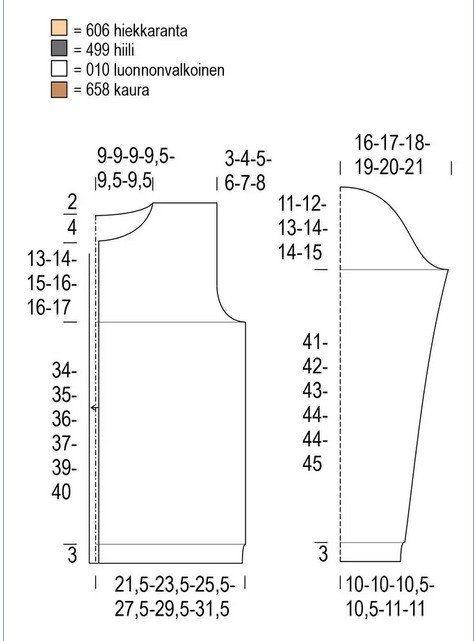 ​Кардиган "Фредерика" спицами