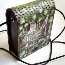 Делаем миниатюрную сумочку: часть 1