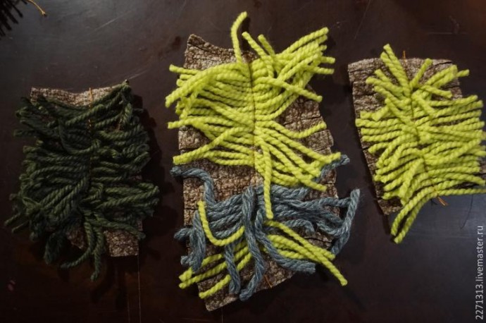 ​Шьем уютный коврик "Лесная полянка": часть 2