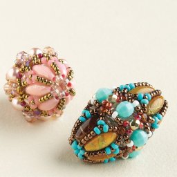 ​Декоративная бисерная бусина