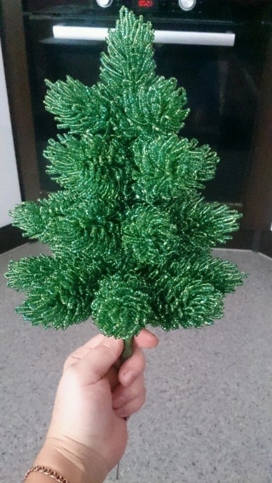 Елочка из бисера для вашего вдохновения