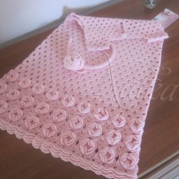 ​Изумительно красивый узор для платья