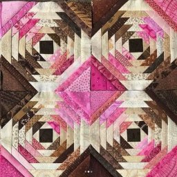 ​Лоскутный блок ананас