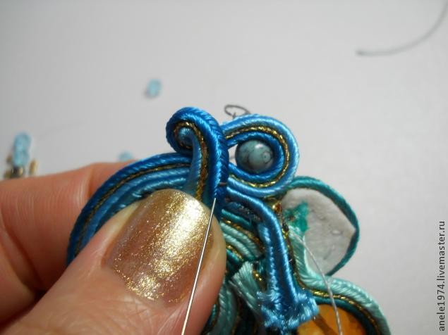 Мастер-класс по созданию сутажного кулона "Весенний букетик": часть 4 Мастер-класс по созданию сутажного кулона "Весенний букетик": часть 4