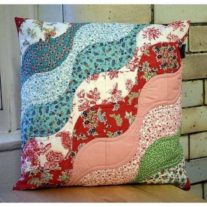 ​Подушки и прихватки в технике пэчворк