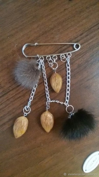 ​Создаем осеннюю брошь своими руками: часть 2